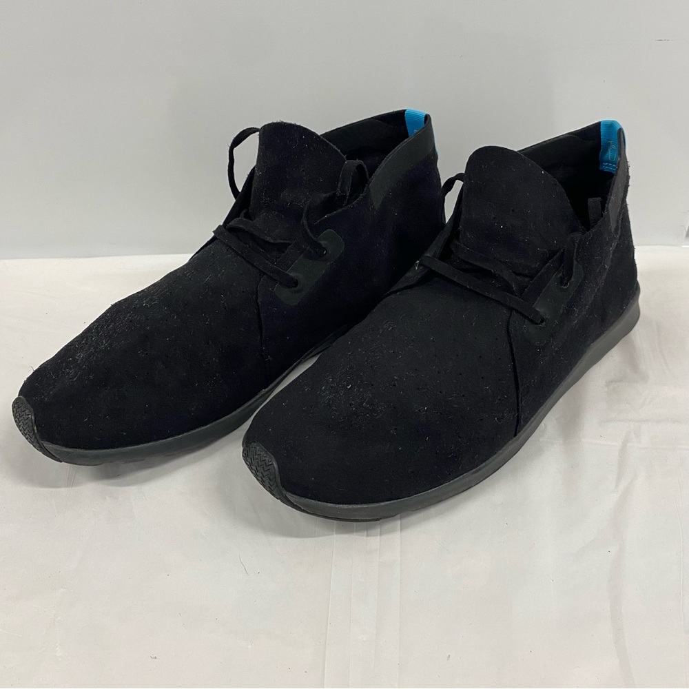 Native Apollo Chucca Men's Shoes size 11 black formal high top